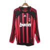Men's RONALDO #99 AC Milan Home Long Sleeve Retro Soccer Jersey 2006/07 Men's RONALDO #99 AC Milan Home Long Sleeve Retro Soccer Jersey 2006/07