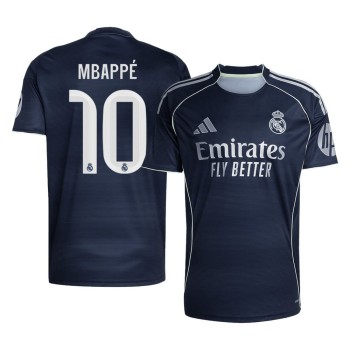 Men's MBAPPÉ #10 Real Madrid Away Replica Soccer Jersey 2025/26 Men's MBAPPÉ #10 Real Madrid Away Replica Soccer Jersey 2025/26