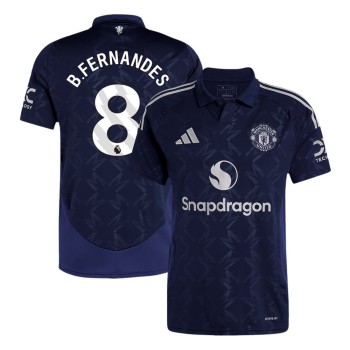 Men's B.FERNANDES #8 Manchester United Away Replica Soccer Jersey 2024/25