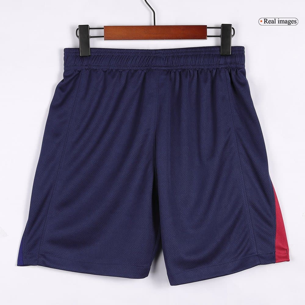 Men's Barcelona Home Soccer Shorts 2024/25 Men's Barcelona Home Soccer Shorts 2024/25