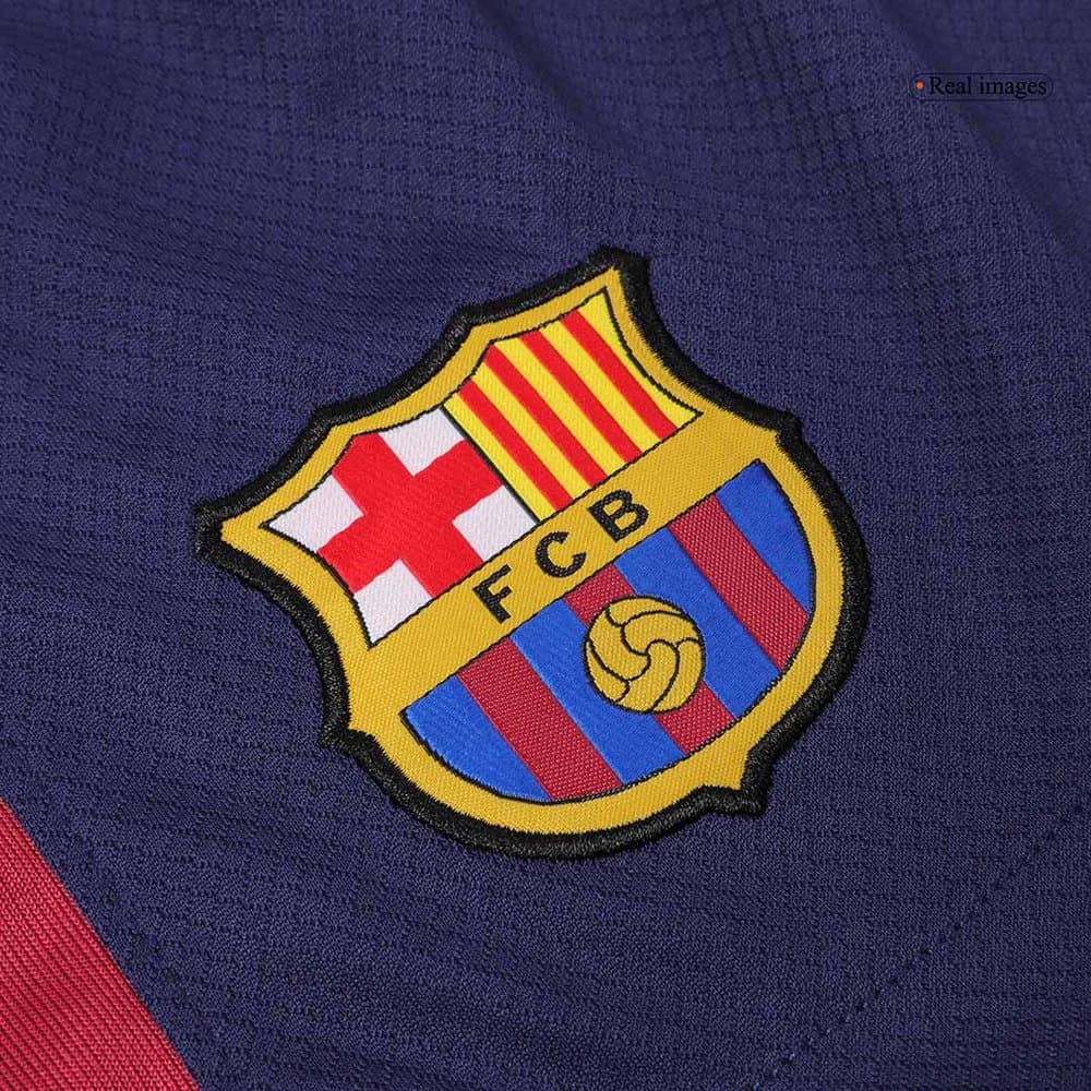 Men's Barcelona Home Soccer Shorts 2024/25 Men's Barcelona Home Soccer Shorts 2024/25