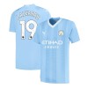 Men's J.ALVAREZ #19 Manchester City Home Replica Soccer Jersey 2023/24
