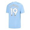 Men's J.ALVAREZ #19 Manchester City Home Replica Soccer Jersey 2023/24