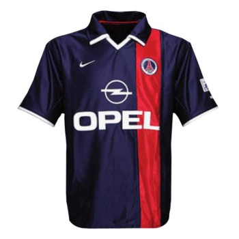 Men's PSG Home Retro Soccer Jersey 2001/02