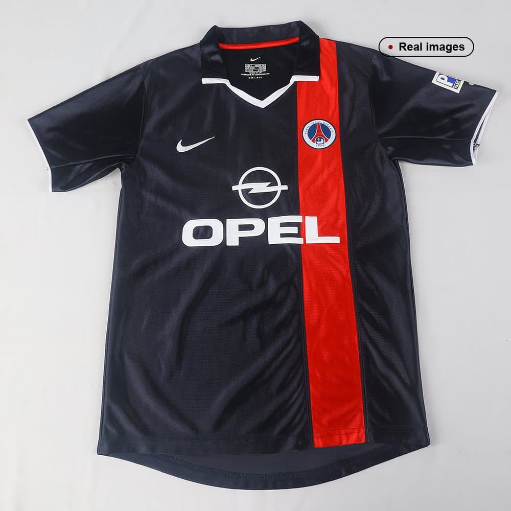 Men's PSG Home Retro Soccer Jersey 2001/02
