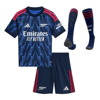 Kid's Arsenal Away Soccer Jersey Full Kit 2025/26 Kid's Arsenal Away Soccer Jersey Full Kit 2025/26