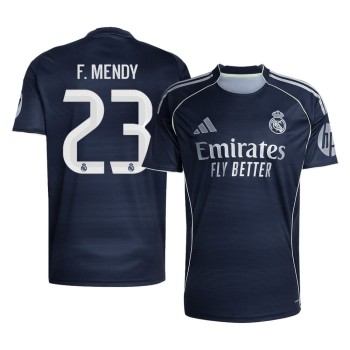 Men's F.MENDY #23 Real Madrid Away Replica Soccer Jersey 2025/26 Men's F.MENDY #23 Real Madrid Away Replica Soccer Jersey 2025/26