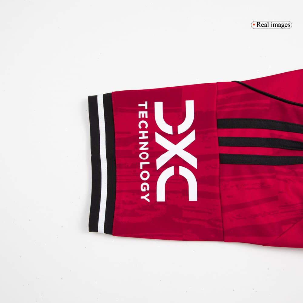 Men's Manchester United Home Jersey Full Kit 2025/26 Men's Manchester United Home Jersey Full Kit 2025/26