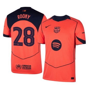 Men's ROONY #28 Barcelona Third Away Replica Soccer Jersey 2025/26 Men's ROONY #28 Barcelona Third Away Replica Soccer Jersey 2025/26