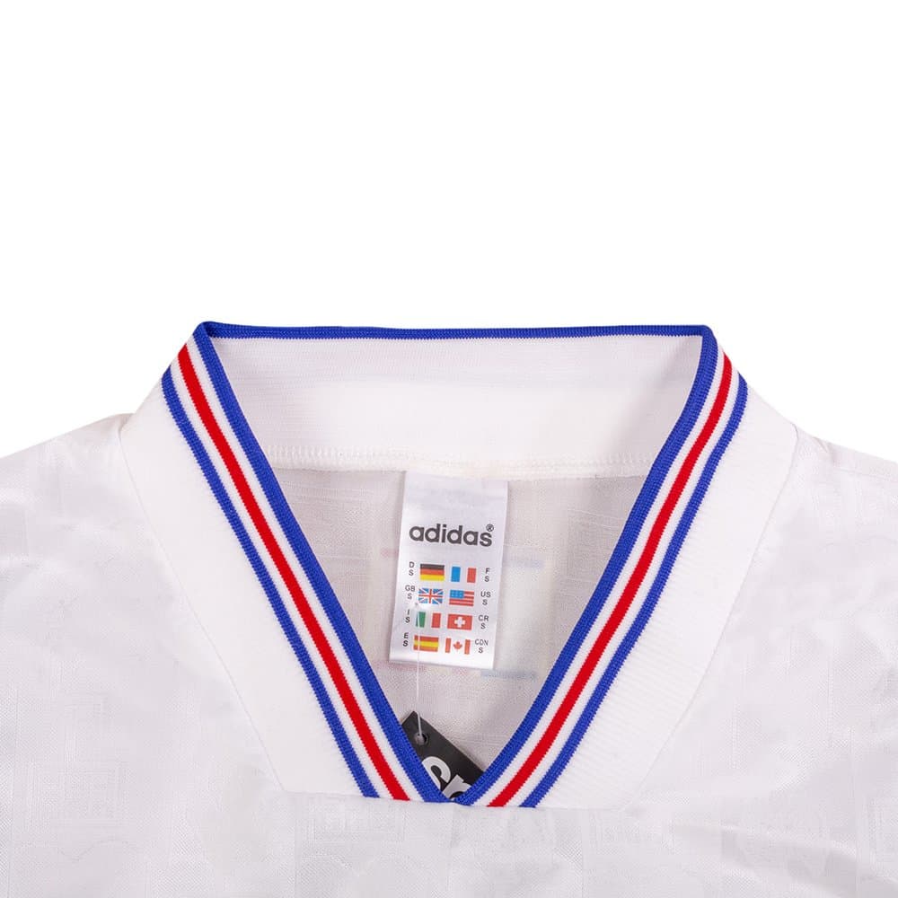 Men's France Away Retro Soccer Jersey 1996
