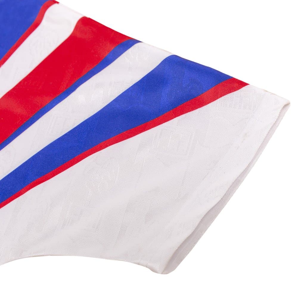 Men's France Away Retro Soccer Jersey 1996