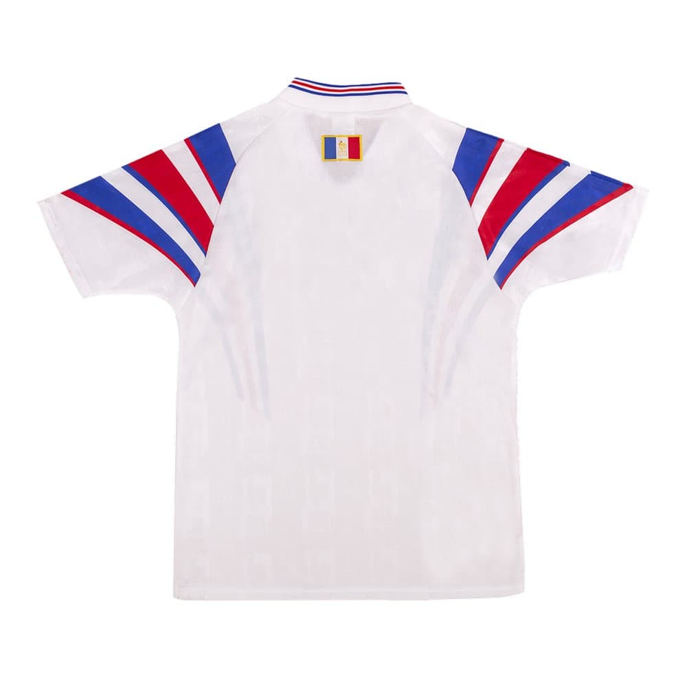 Men's France Away Retro Soccer Jersey 1996