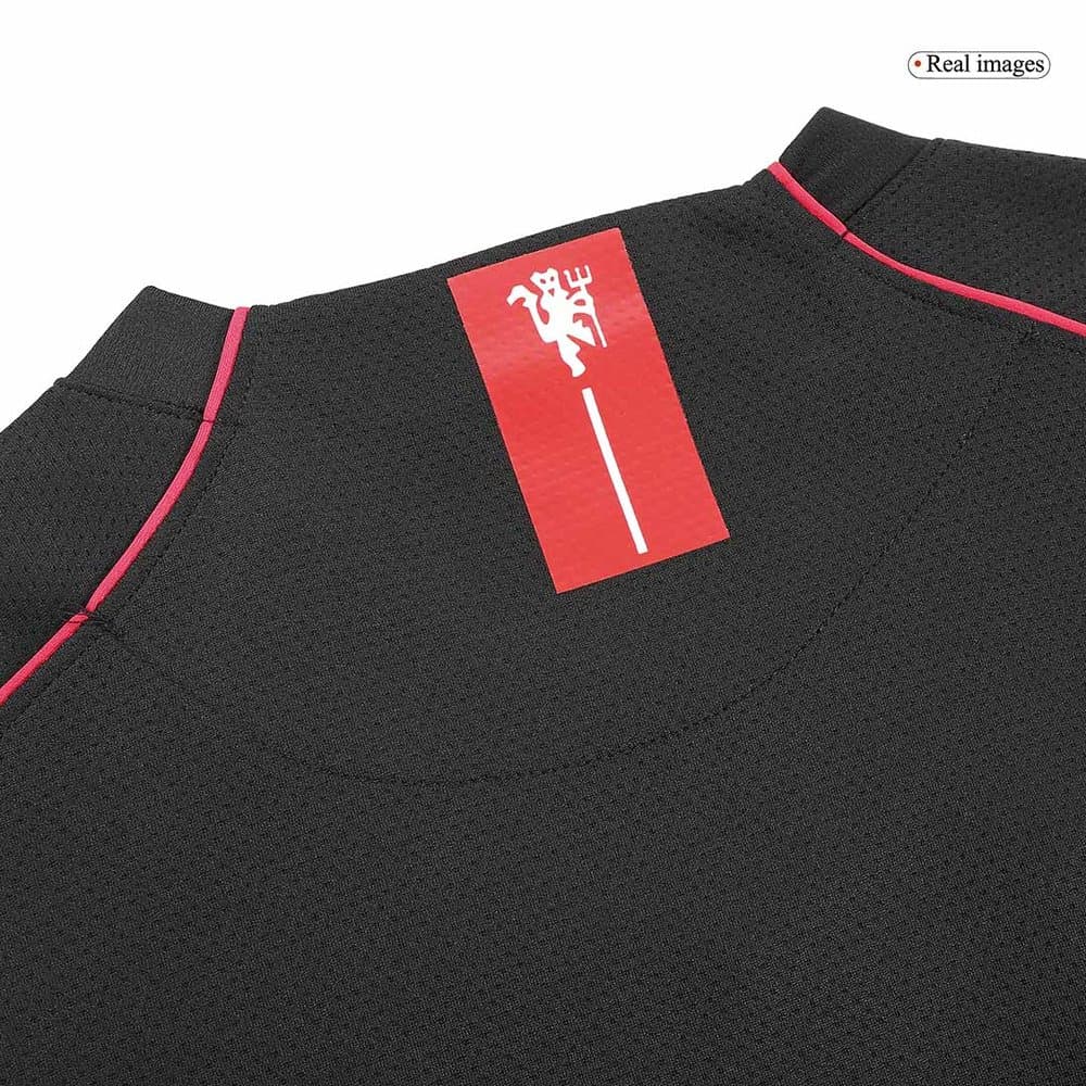 Men's ROONEY #10 Manchester United Away Long Sleeve Retro Soccer Jersey 2007/08 Men's ROONEY #10 Manchester United Away Long Sleeve Retro Soccer Jersey 2007/08