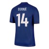 Men's D.DOUÉ #14 PSG Home Authentic Jersey 2025/26 Men's D.DOUÉ #14 PSG Home Authentic Jersey 2025/26
