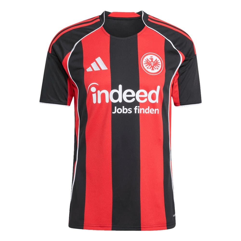 Men's Eintracht Frankfurt Home Replica Soccer Jersey 2025/26 Men's Eintracht Frankfurt Home Replica Soccer Jersey 2025/26