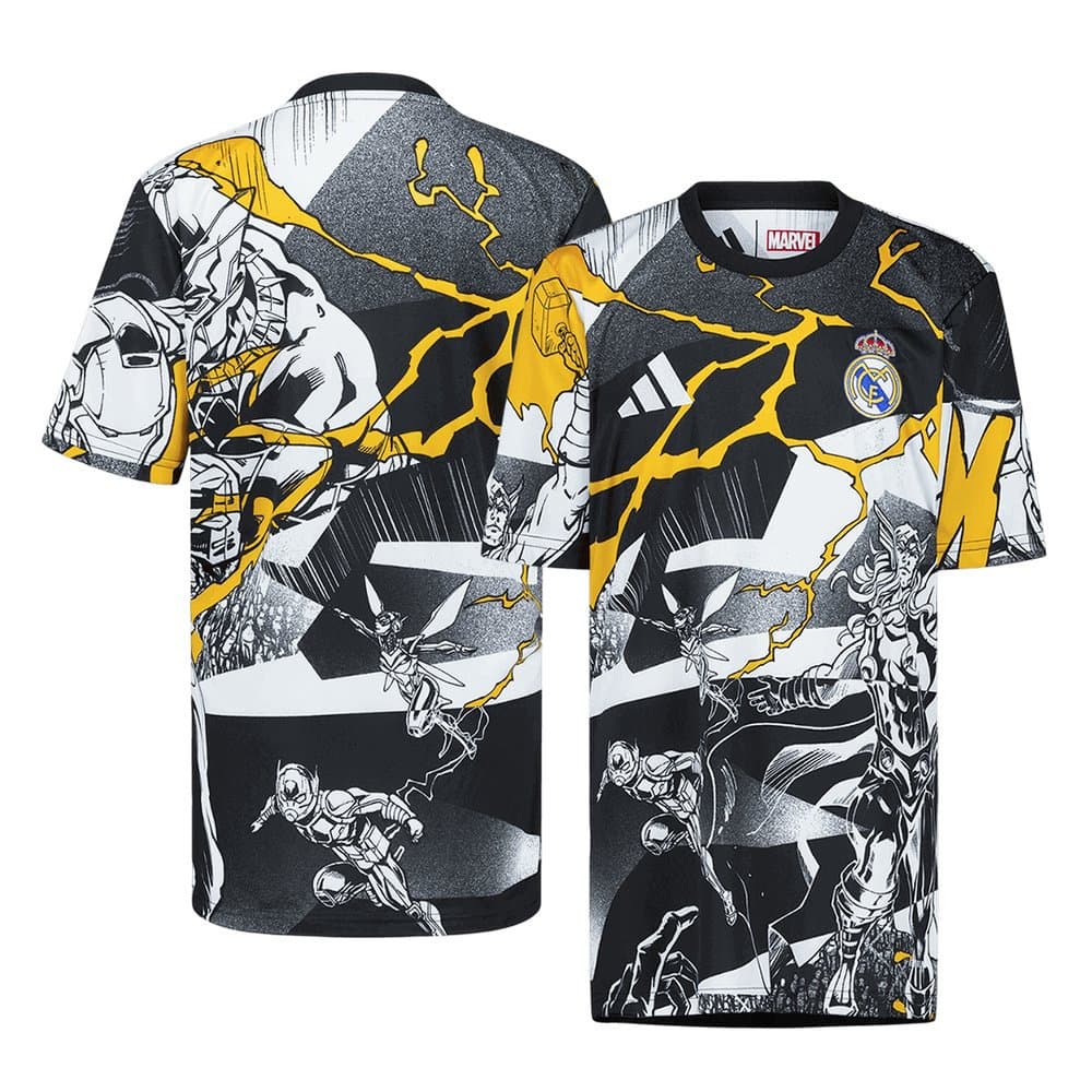 Men's Real Madrid X Marvel Replica Jersey 2025/26 Men's Real Madrid X Marvel Replica Jersey 2025/26