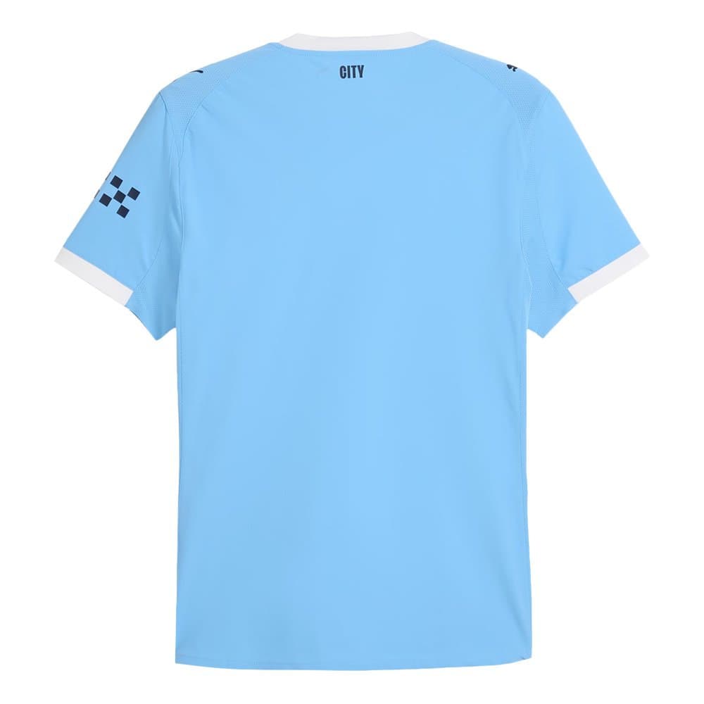 Men's Manchester City Home Authentic Jersey 2025/26 Men's Manchester City Home Authentic Jersey 2025/26