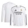 Men's Authentic Real Madrid Home Long Sleeve Soccer Jersey 2024/25 Men's Authentic Real Madrid Home Long Sleeve Soccer Jersey 2024/25