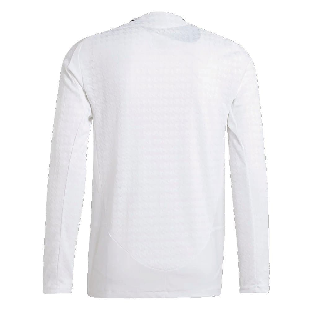Men's Authentic Real Madrid Home Long Sleeve Soccer Jersey 2024/25 Men's Authentic Real Madrid Home Long Sleeve Soccer Jersey 2024/25