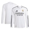 Men's Authentic Real Madrid Home Long Sleeve Soccer Jersey 2024/25 Men's Authentic Real Madrid Home Long Sleeve Soccer Jersey 2024/25