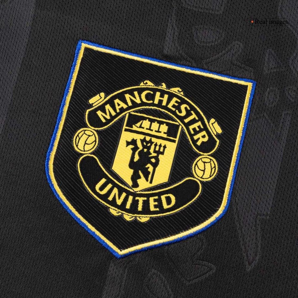 Men's Manchester United Third Away Long Sleeve Jersey 2025/26 Men's Manchester United Third Away Long Sleeve Jersey 2025/26