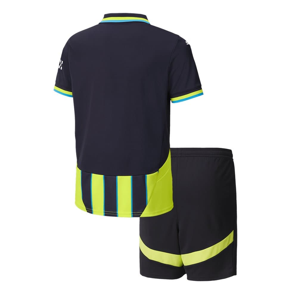 Kid's Manchester City Away Soccer Jersey Kit 2024/25