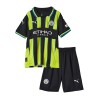 Kid's Manchester City Away Soccer Jersey Kit 2024/25