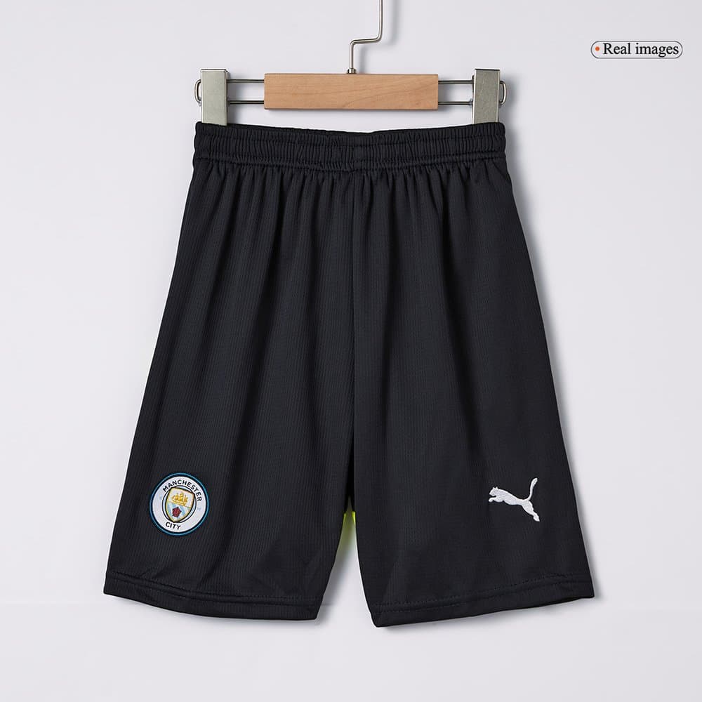 Kid's Manchester City Away Soccer Jersey Kit 2024/25