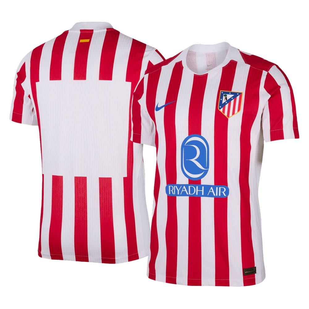 Men's Atletico Madrid Home Authentic Jersey 2025/26 Men's Atletico Madrid Home Authentic Jersey 2025/26
