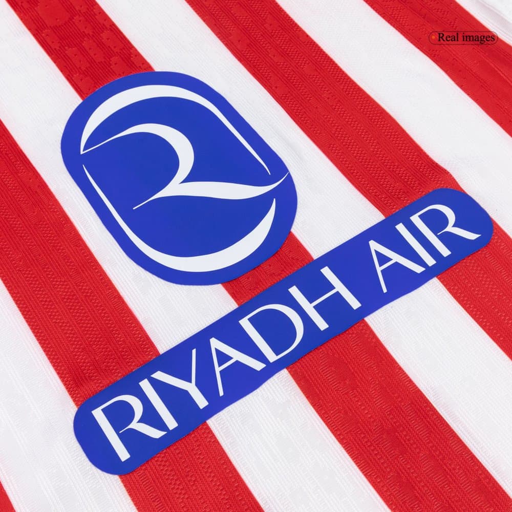 Men's Atletico Madrid Home Authentic Jersey 2025/26 Men's Atletico Madrid Home Authentic Jersey 2025/26