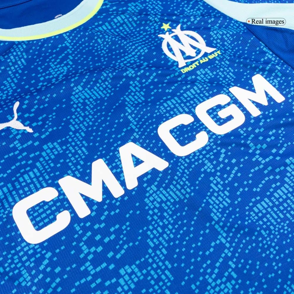 Men's Marseille Third Away Replica Soccer Jersey 2025/26 Men's Marseille Third Away Replica Soccer Jersey 2025/26