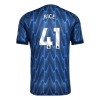 Men's RICE #41 Arsenal Away Authentic Jersey 2025/26 Men's RICE #41 Arsenal Away Authentic Jersey 2025/26