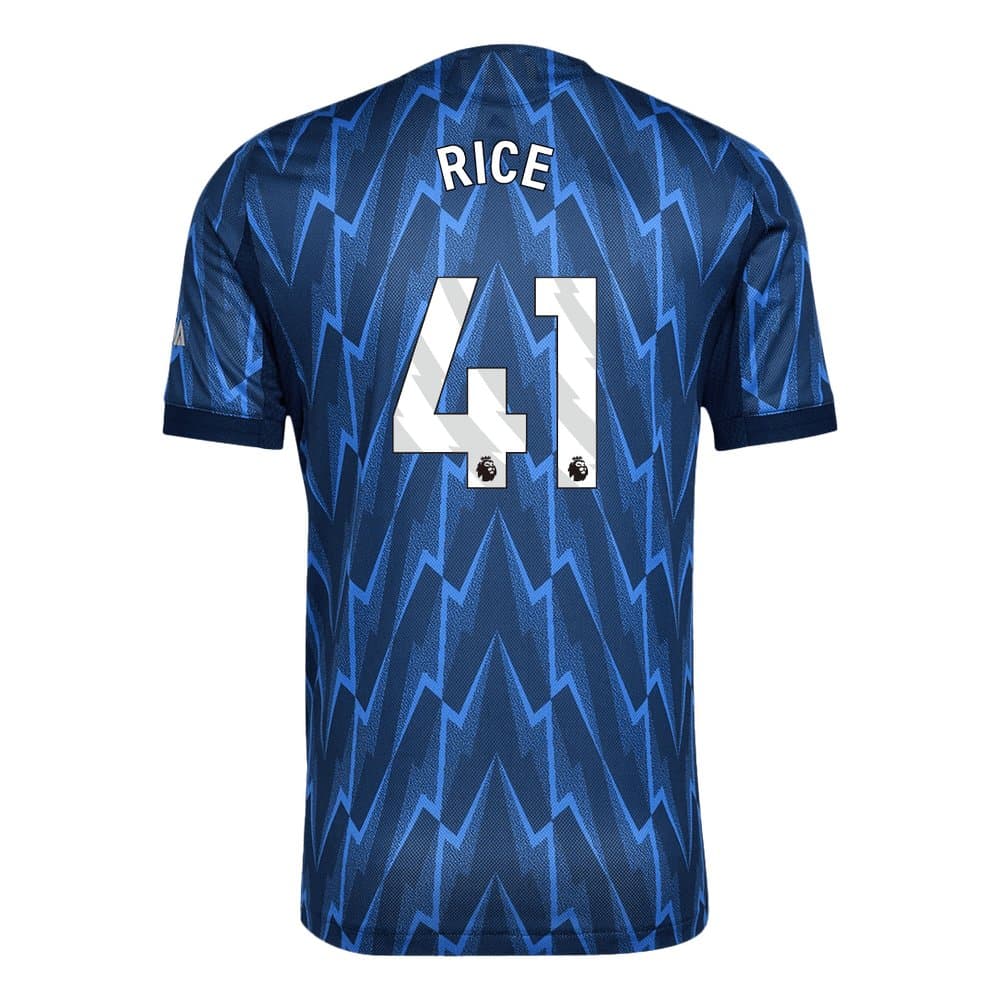 Men's RICE #41 Arsenal Away Authentic Jersey 2025/26 Men's RICE #41 Arsenal Away Authentic Jersey 2025/26