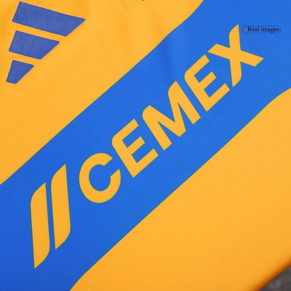 Men's Tigres UANL Home Authentic Soccer Jersey 2024/25 Men's Tigres UANL Home Authentic Soccer Jersey 2024/25