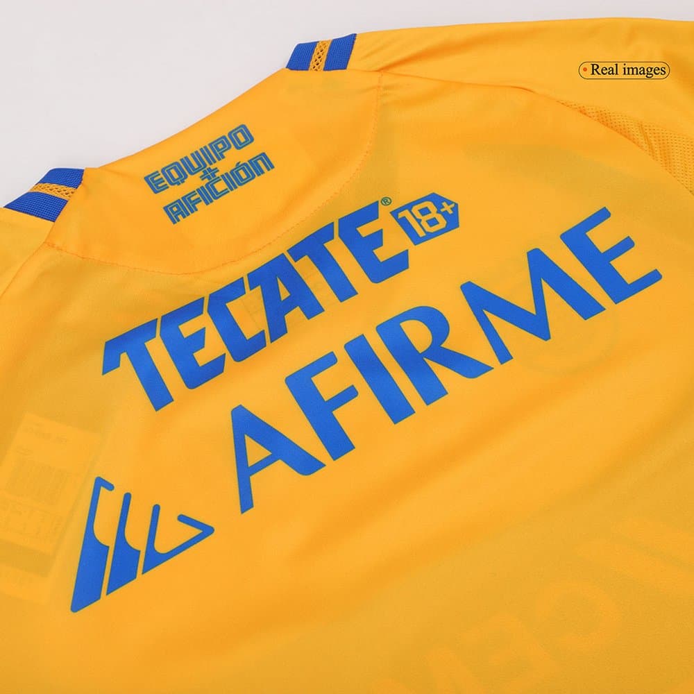 Men's Tigres UANL Home Authentic Soccer Jersey 2024/25 Men's Tigres UANL Home Authentic Soccer Jersey 2024/25