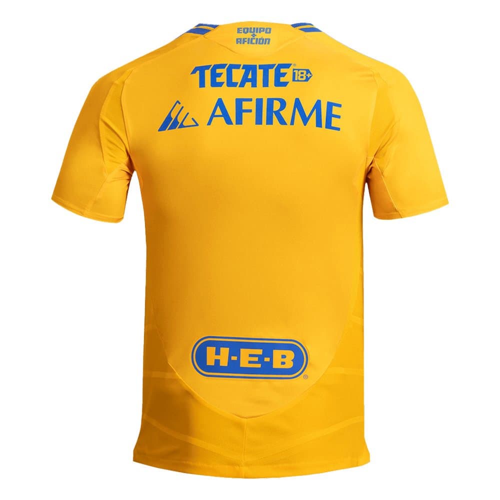 Men's Tigres UANL Home Authentic Soccer Jersey 2024/25 Men's Tigres UANL Home Authentic Soccer Jersey 2024/25