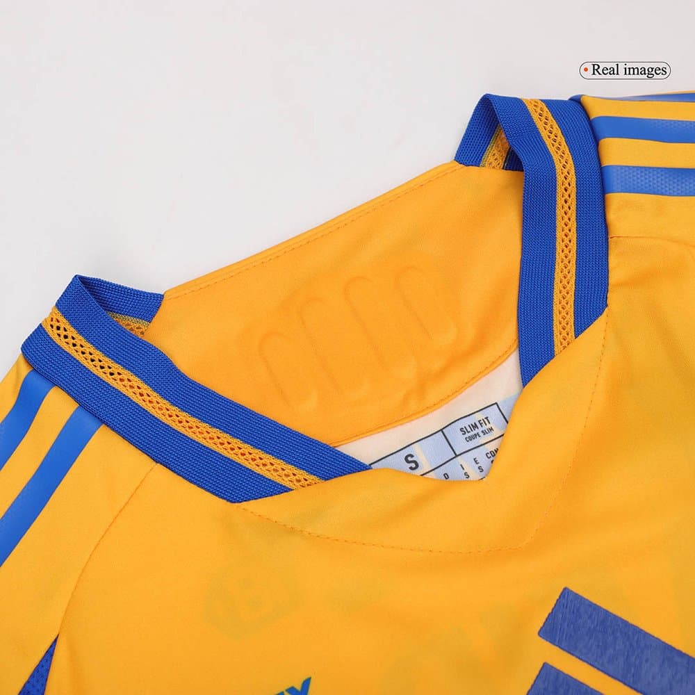 Men's Tigres UANL Home Authentic Soccer Jersey 2024/25 Men's Tigres UANL Home Authentic Soccer Jersey 2024/25
