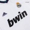 Men's Real Madrid Home Long Sleeve Retro Soccer Jersey 2012/13