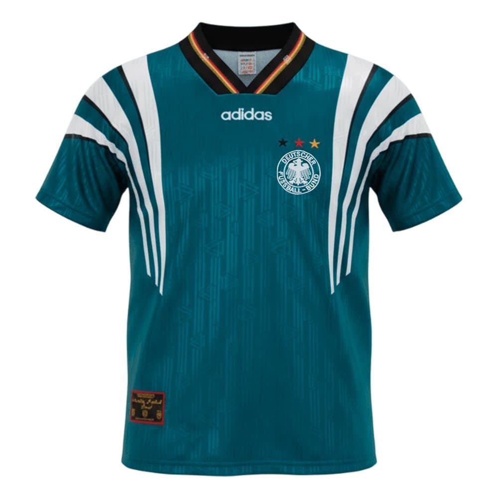 Men's Germany Away Retro Soccer Jersey 1996/97