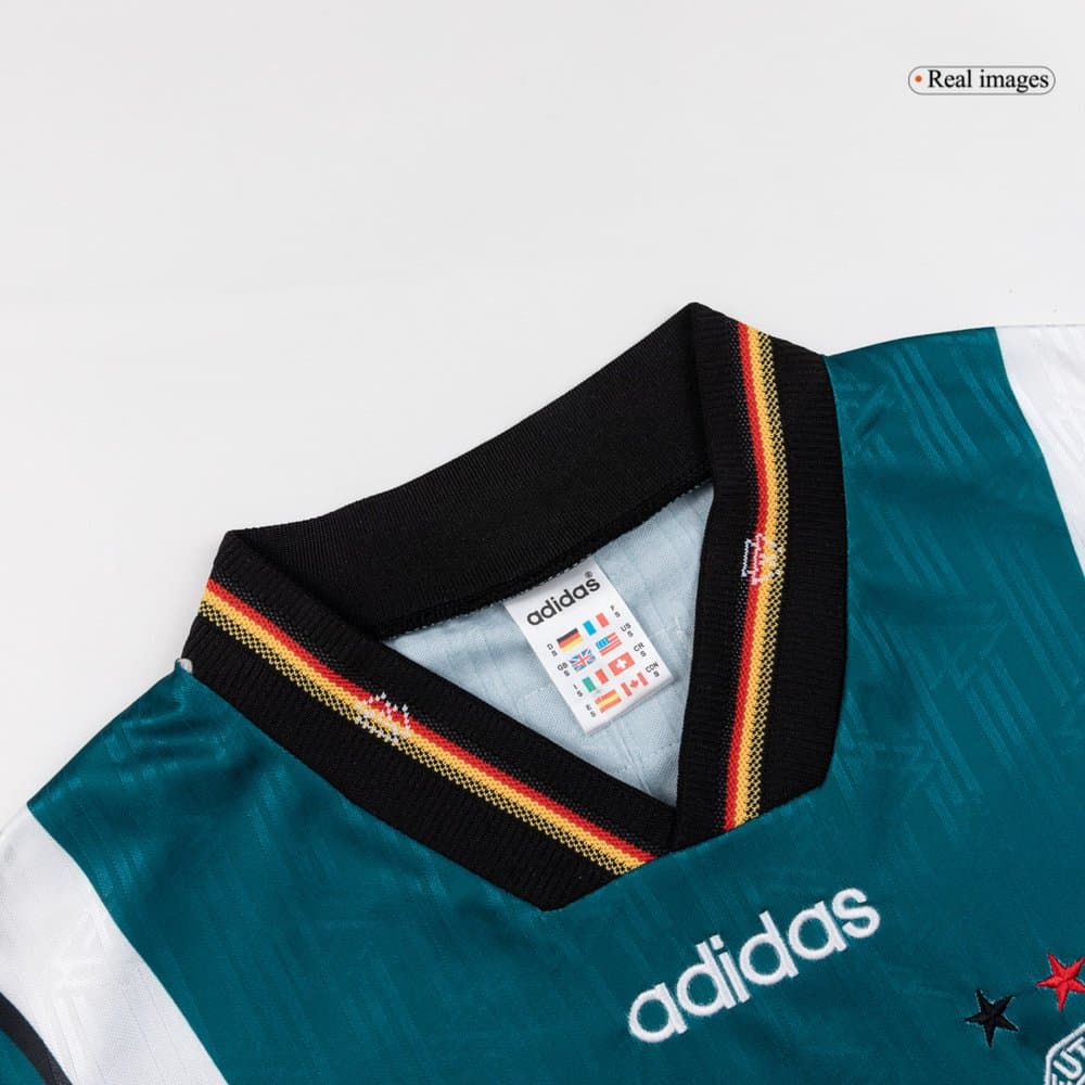 Men's Germany Away Retro Soccer Jersey 1996/97