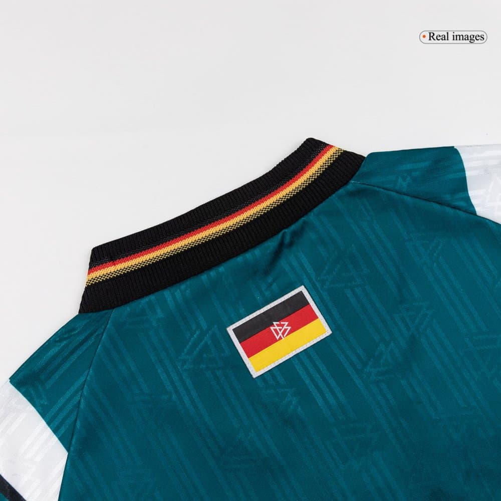 Men's Germany Away Retro Soccer Jersey 1996/97