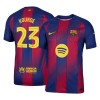 Men's KOUNDE #23 Barcelona Home Authentic Soccer Jersey - UCL 2025/26 Men's KOUNDE #23 Barcelona Home Authentic Soccer Jersey - UCL 2025/26