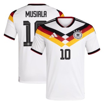 Men's Jamal Musiala #10 Germany Home Replica Jersey World Cup 2026