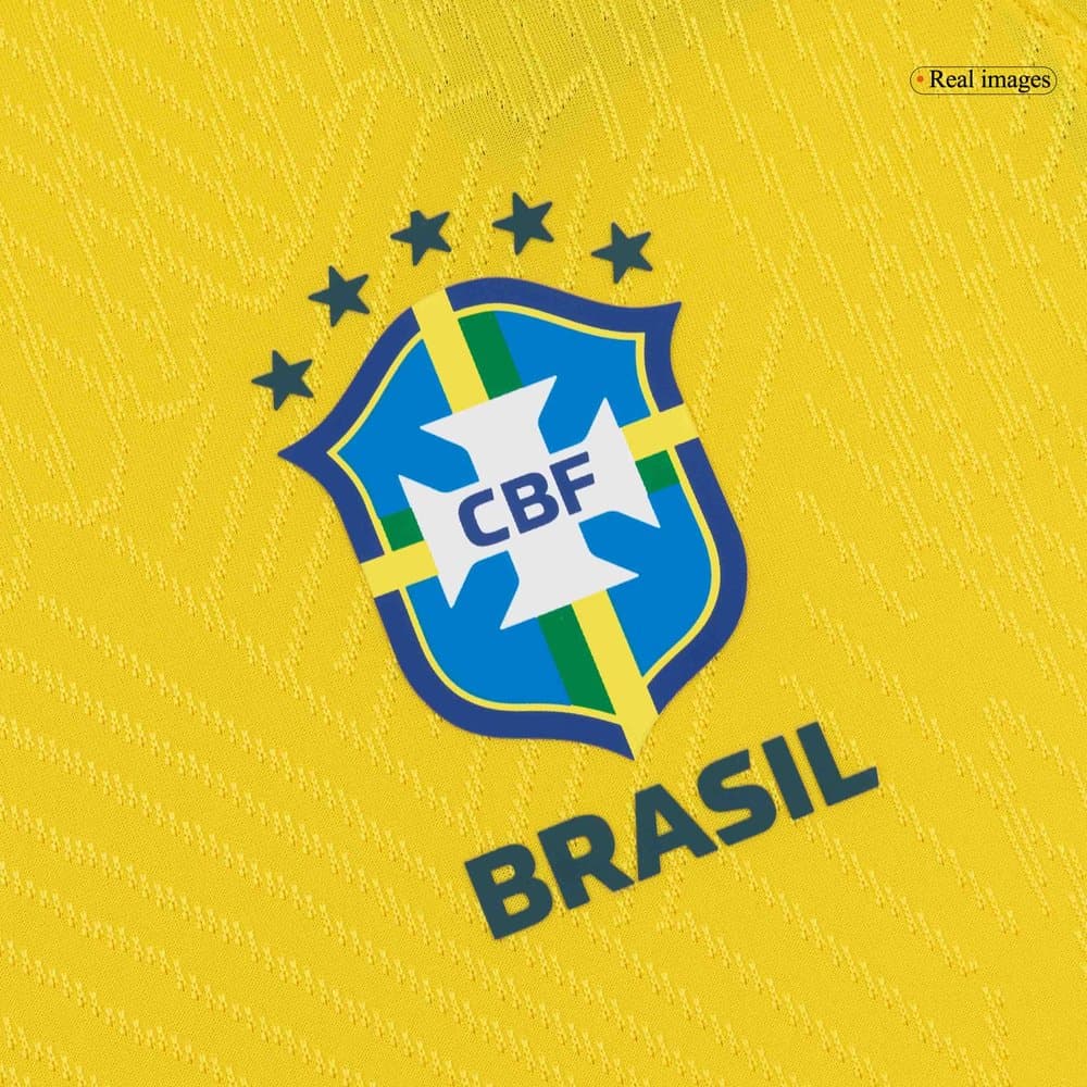 Men's Brazil Home Authentic Jersey World Cup 2026