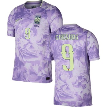 Men's GUESUNG #9 South Korea Away Replica Jersey World Cup 2026 Men's GUESUNG #9 South Korea Away Replica Jersey World Cup 2026