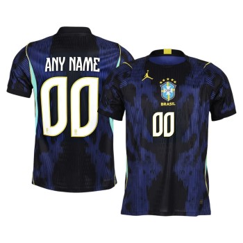 Kid's Brazil Away Authentic Custom Jersey World Cup 2026
