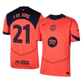 Men's F.DE JONG #21 Barcelona Third Away Replica Soccer Jersey -UCL 2025/26 Men's F.DE JONG #21 Barcelona Third Away Replica Soccer Jersey -UCL 2025/26