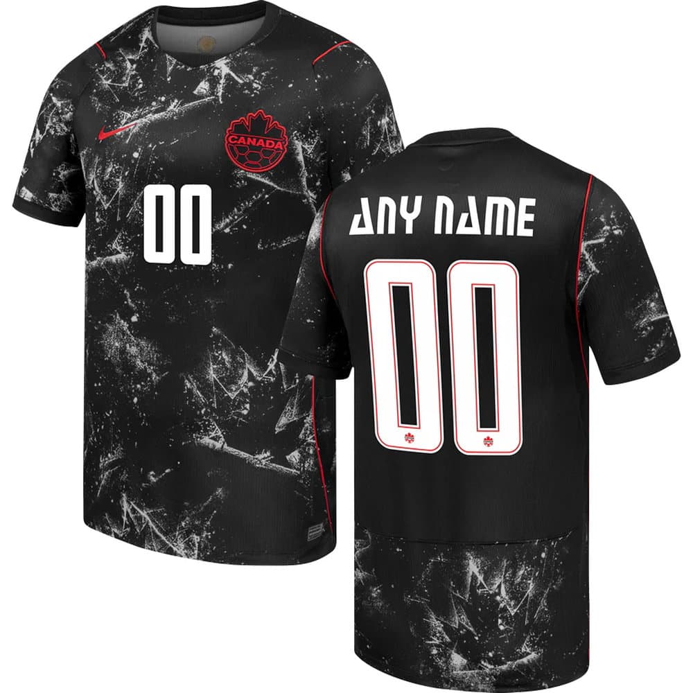 Kid's Canada Away Replica Custom Jersey World Cup 2026