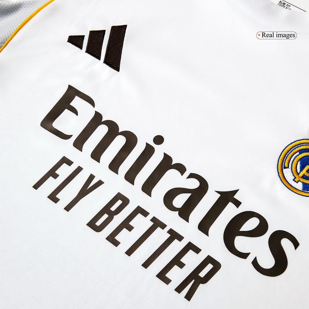 Men's BELLINGHAM #5 Real Madrid Home Replica Soccer Jersey 2025/26 Men's BELLINGHAM #5 Real Madrid Home Replica Soccer Jersey 2025/26