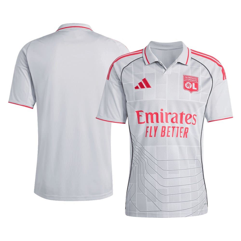 Men's Olympique Lyonnais Third Away Replica Soccer Jersey 2025/26
